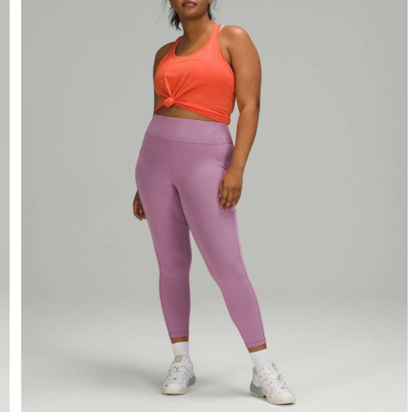 Lululemon Invigorate High-Rise Tight 25" - Light Purple Size 6 - Picture 3 of 9